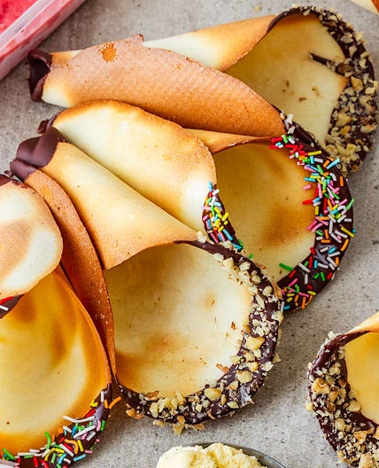 Homemade Ice Cream Cones