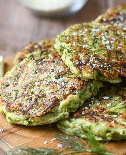 Parmesan Zucchini Pancakes
