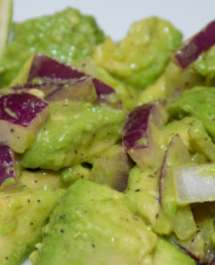 Haitian Avocado Salad (Salad Zaboka)