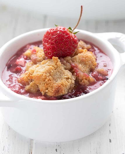 Triple Berry Keto Cobbler