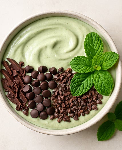 Mint Choco Smoothie Bowl (Serves 2)