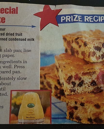 Quick specials fruit cake 3 ingredients
