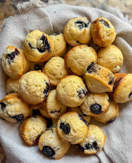 Mini Blueberry Muffins