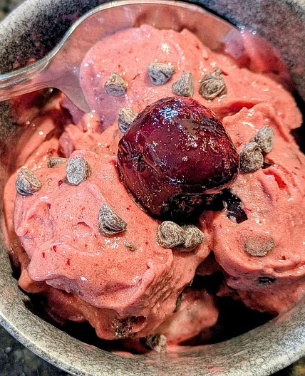 Cherry Garcia Nice Cream
