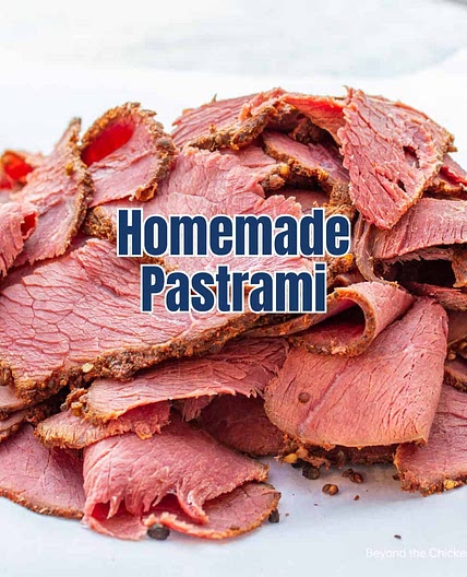 Homemade Venison Pastrami