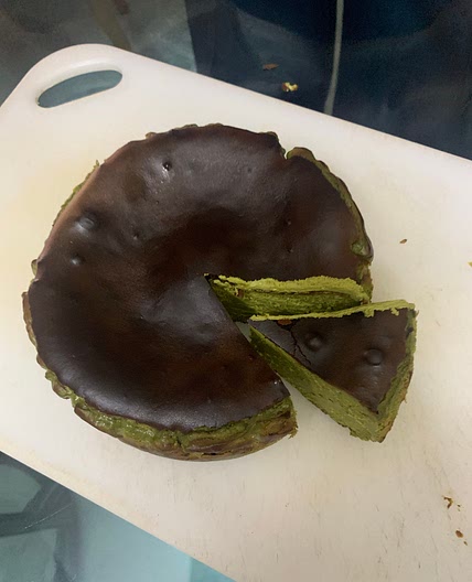 Matcha Basque Cheesecake 