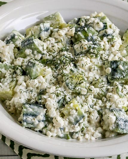 Cottage Cheese Cucumber Salad