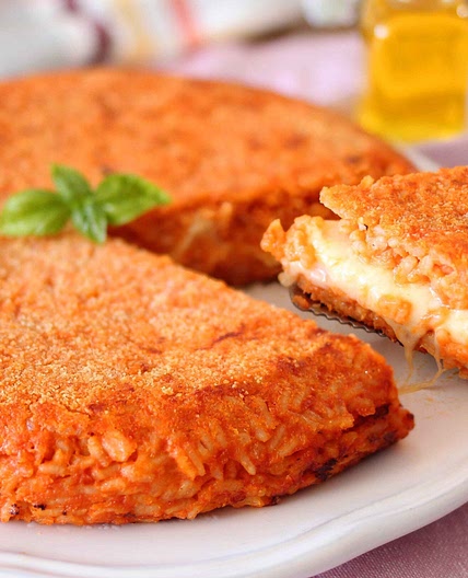 SFORMATO DI RISO IN PADELLA