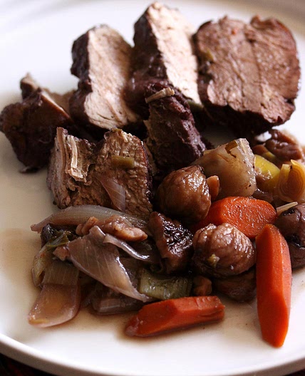 Pork Tenderloin With Chestnuts