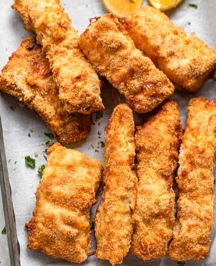 Air Fryer Fish & Chips