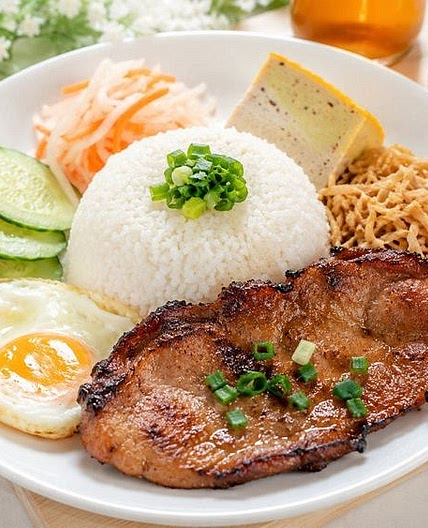 Cơm Tấm – Vietnamese Broken Rice with Grilled Pork