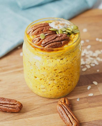 Pumpkin Pie Overnight Oats – Creamy No-Cook Fall Breakfast