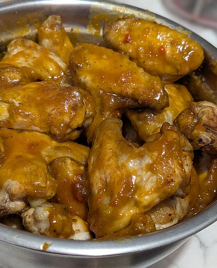 Mango Habanero wings