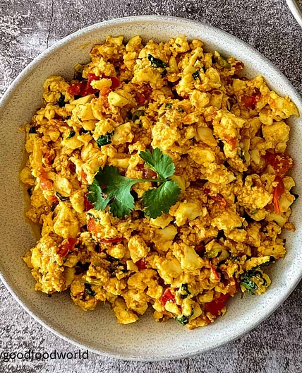 Paneer Bhurji Recipe Without Onion and Garlic