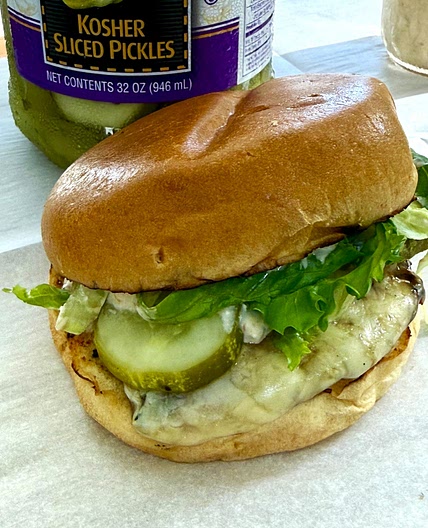 Blackstone Pickle Brined Chicken Sandwiches