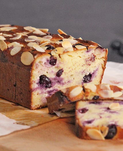 High Protein Grain-Free Lemon Blueberry Bread