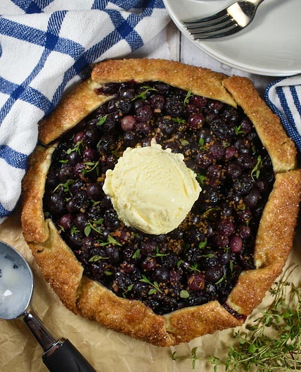 Blueberry Galette