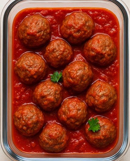 Meatballs in Marinara (Freezer-Friendly)