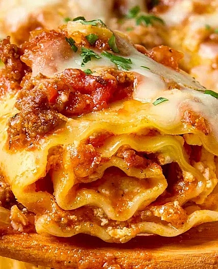 Turkey Lasagna Roll-Ups