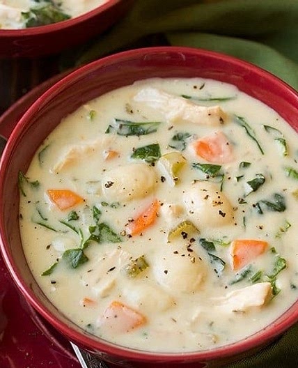  Olive Garden Chicken Gnocchi Soup-Copycat