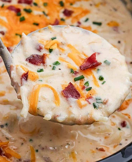 Crock Pot Crack Potato Soup