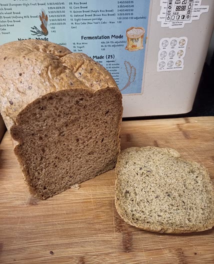Deirdre-style Low Carb Loaf - Bread Maker Edition (from Deirdre’s “For Real” Low Carb Bread)