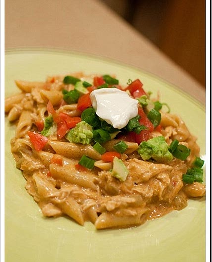 Chicken Enchilada Pasta