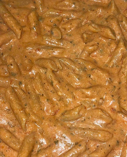 Alfredo-Marinara Three Cheese Penne