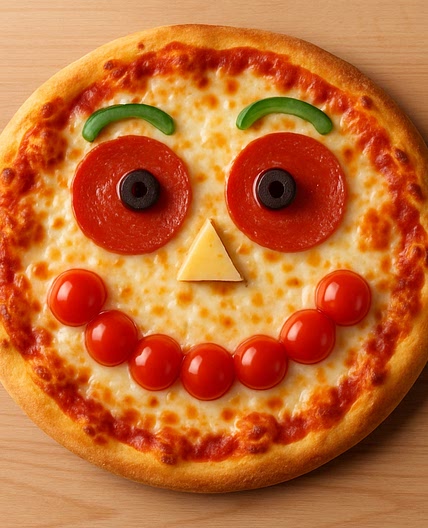 Pizza divertida