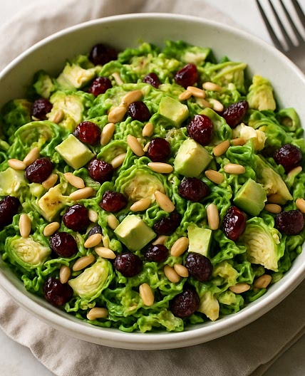 Healthy Brussel Sprout Salad Recipe