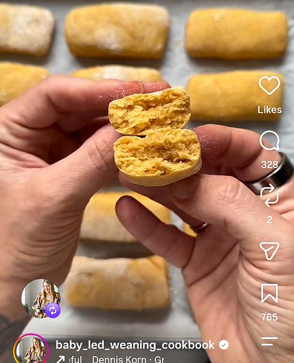 Sweet Potato and Apple Biscuits