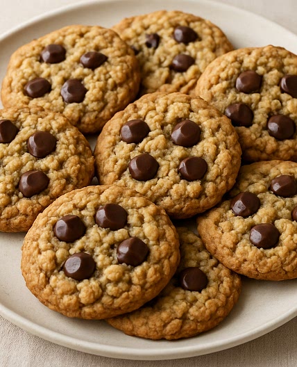 Oatmeal Semisweet Chocolate-Chip Cookies