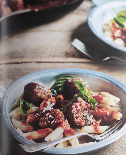 Penne with Meatballs