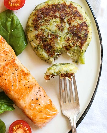 Potato and Broccoli Cakes