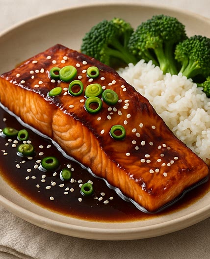 Teriyaki de salmón estilo HEINZ