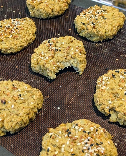 Cauliflower Biscuits (Vegan, GF)