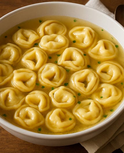 Tortellini en caldo
