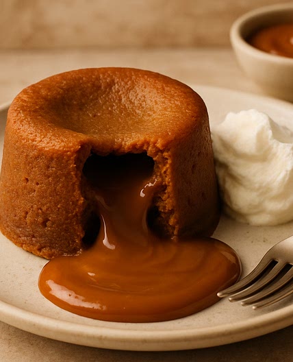 Fondant de dulce de leche