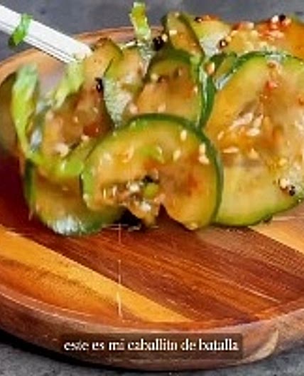 Ensalada de pepino
