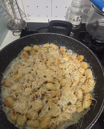 Gnocchi a la creme