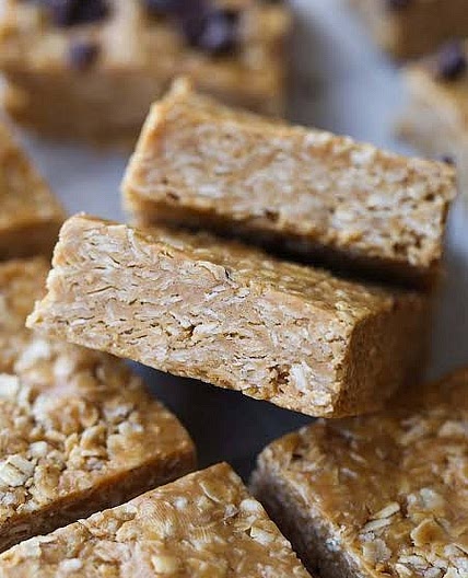 PB Oats Bars