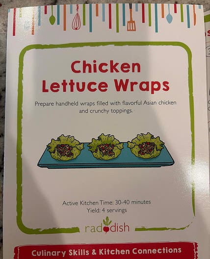 Chicken lettuce wraps – Asian