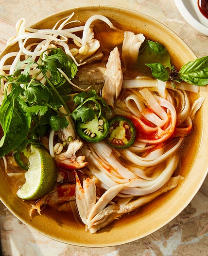 Vietnamese Chicken Noodle Soup (Pho ga)