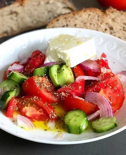 Traditional greek salad