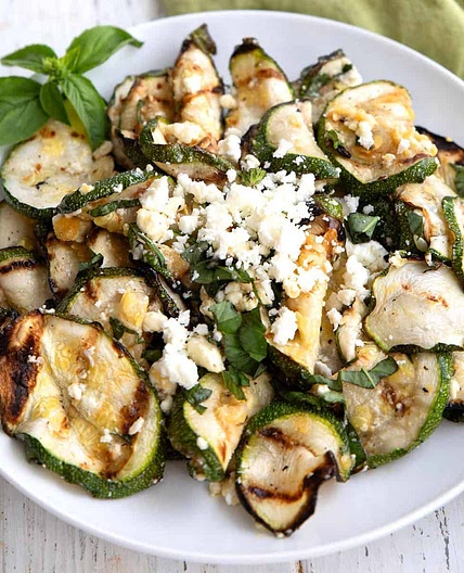 Grilled Zucchini Salad Recipe