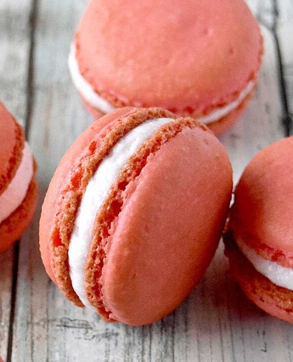 Peach Macaron