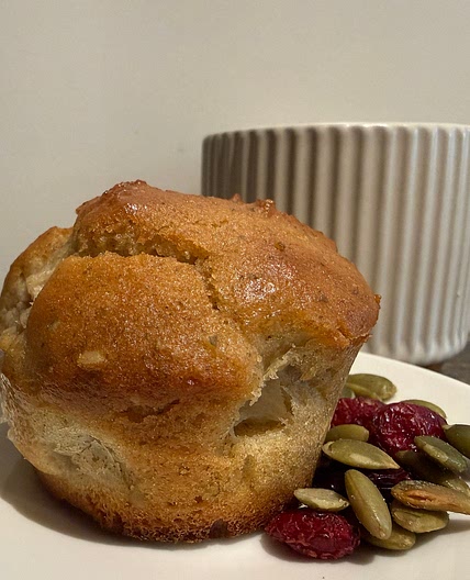 Pear Pepita Muffins