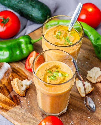Tomato Gazpacho Soup