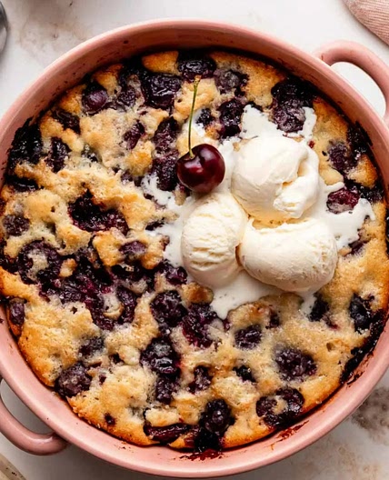 Easy Cherry Cobbler
