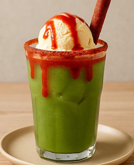 Té Verde McCormick® con helado y chamoy